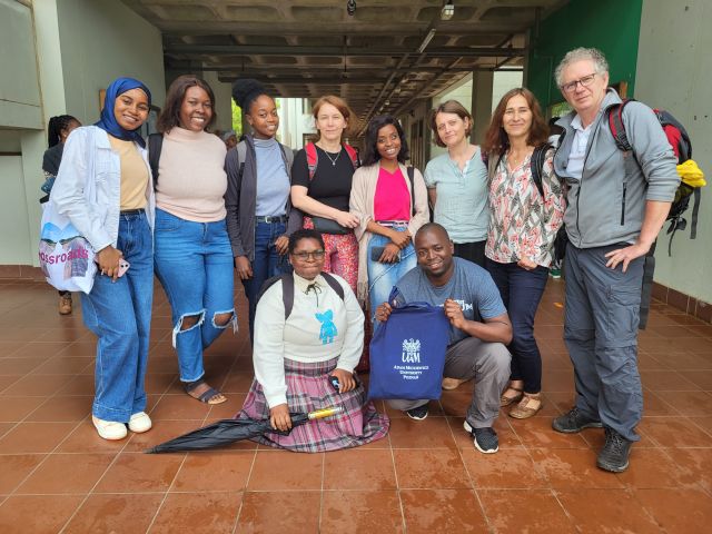 A group visit to Mozambique