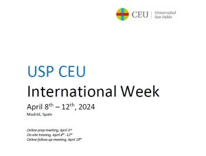CEU San Pablo International Staff Week