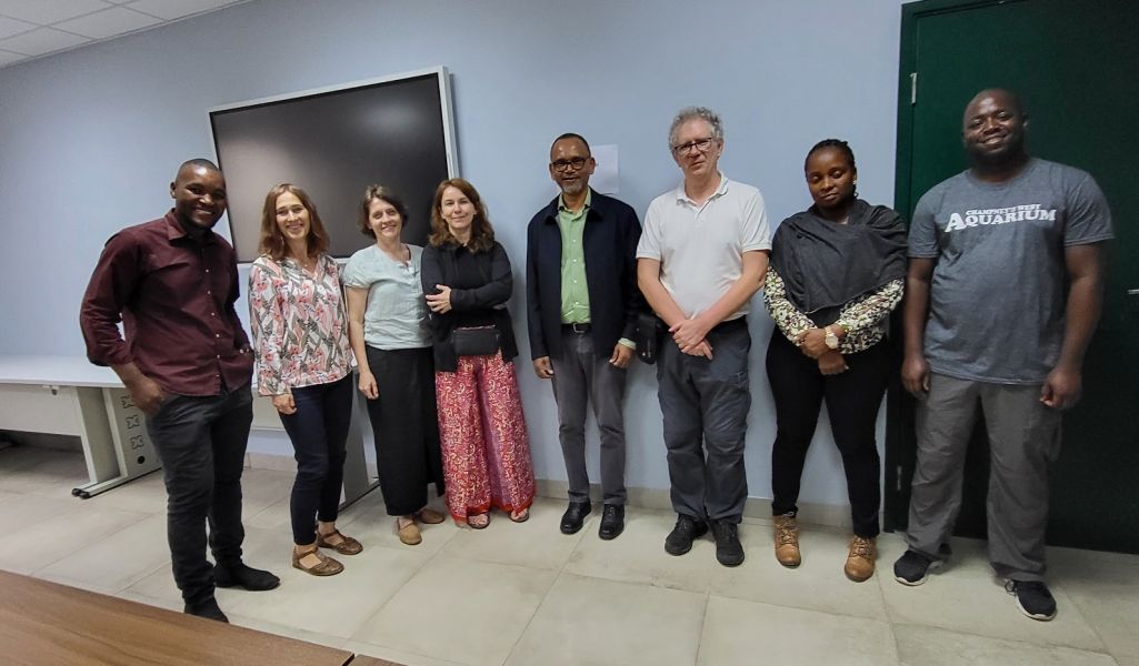 A griup visit to Mozambique