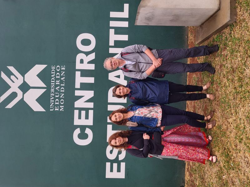 A griup visit to Mozambique