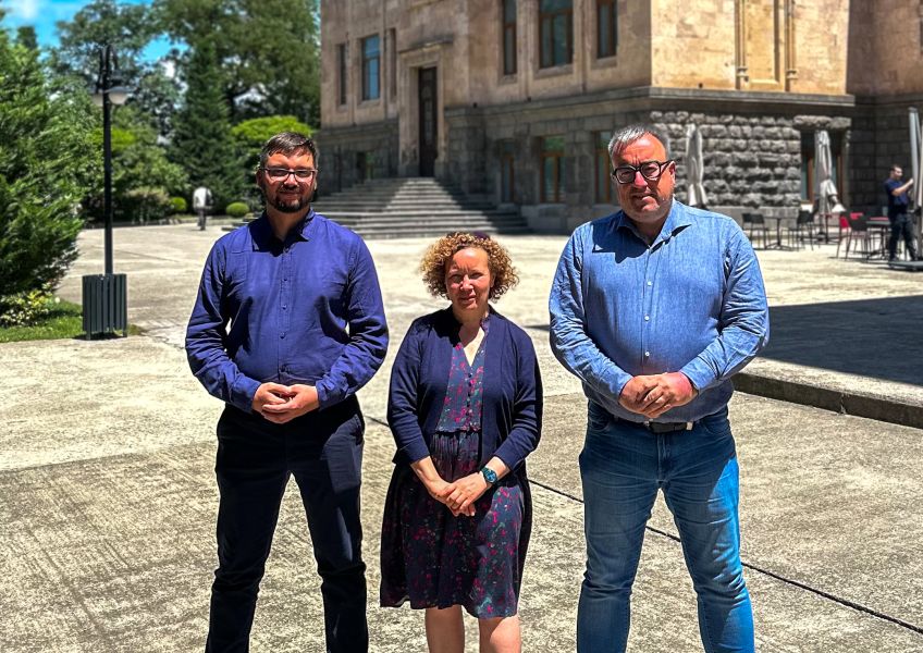 Dean's team of the WNPiD in Tbilisi