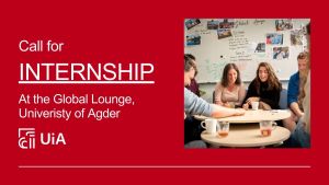 Internship at the Global Lounge, International Office, University of Agder