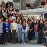 Group photo from the Erasmus+ Blended Intensive Programme at the Faculty of English Studies, Adam Mickiewicz University
