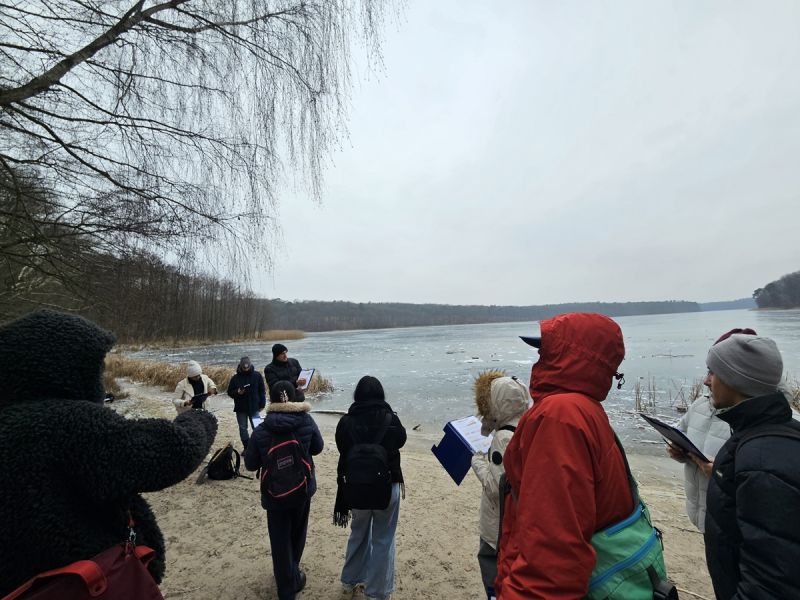 On the trail of the glacier - Erasmus+ students attending field workshops in the Great Poland National Park