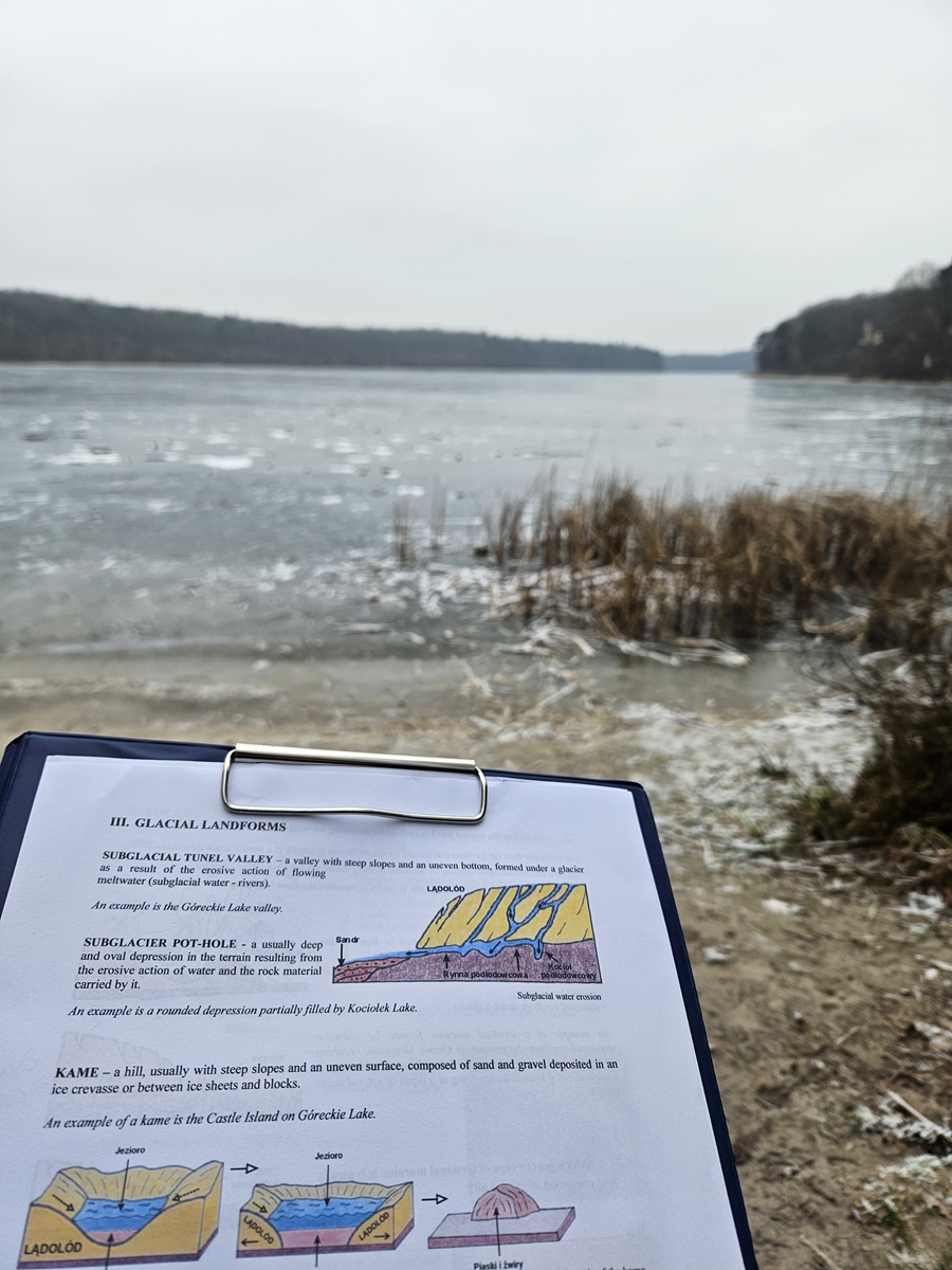 On the trail of the glacier - Erasmus+ students attending field workshops in the Great Poland National Park